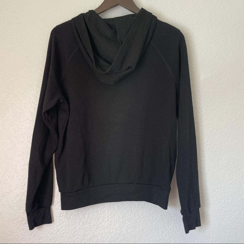 PROJECT SOCIAL T Morning Coffee Evening Wine Pullover Hoodie XS - Picture 5 of 6